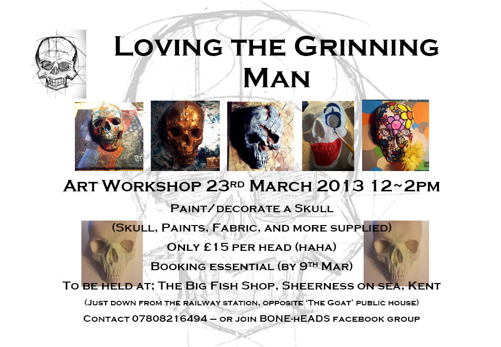 Painting Workshop With a Difference -23rd March 2013 - Sheerness 