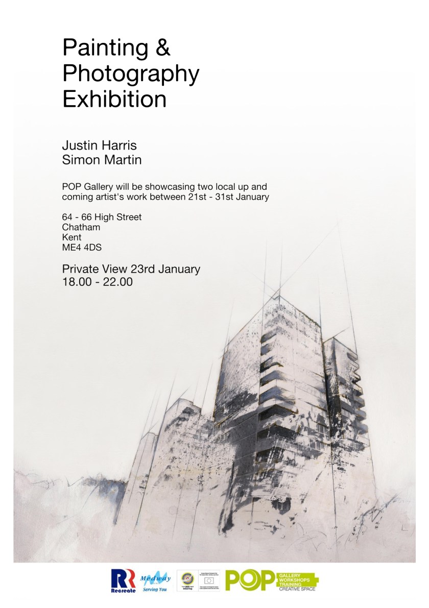 Simon Martin Justin Harris poster
