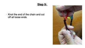 How to make a necklace 7