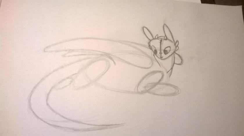 5 HOW TO DRAW TOOTHLESS FROM HOW TO TRAIN YOUR DRAGON 1